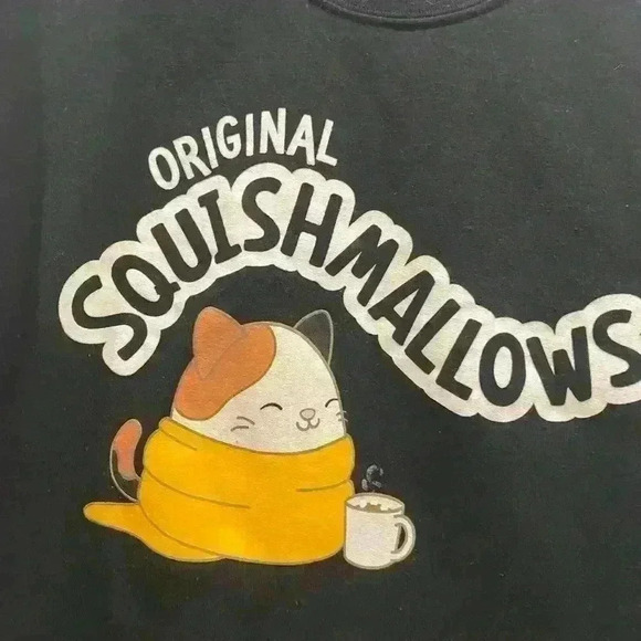 Squishmallows Cam the Cat Juniors Black
Oversized Sweatshirt-Sz M in EUC - Picture 5 of 7